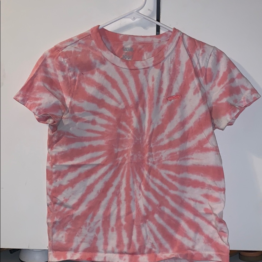 Vans Light Pink Tye-Dye Crop